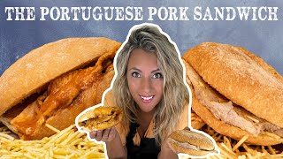 Bifana Showdown Porto vs Lisbon BIFANA Portuguese Pork Sandwich [upl. by Scully]