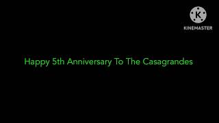 Happy 5th Anniversary To The Casagrandes [upl. by Jarid]