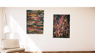 Brighten Your Day with Colorful Abstract Painting – Family Edition [upl. by Yenobe]