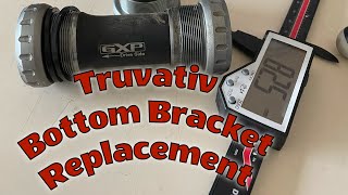 GXP Truvativ Sram Bottom Bracket Replacement [upl. by Yenial]