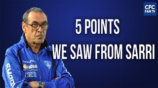 MAURIZIO SARRI FIVE THINGS CHELSEA FANS HAVE LEARNED [upl. by Estel658]