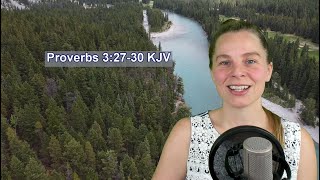 Proverbs 32730 KJV Scripture Songs [upl. by Yblok823]