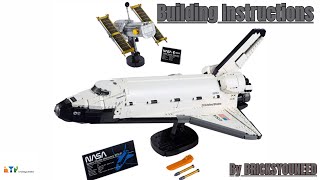 LEGO set 10283 NASA Space Shuttle Discovery Building Instructions [upl. by Esinel100]