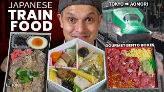 Japanese Gourmet Train Food  Shinkansen Bento Adventure ★ ONLY in JAPAN [upl. by Baptiste]