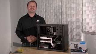 Corsair Hydro Series H60 Liquid CPU Cooler Installation HowTo Guide [upl. by Hareemas]