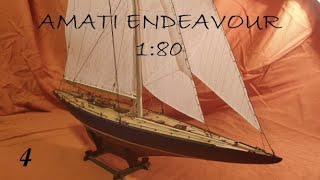 Amati Endeavour Part 4 Beginning the Planking [upl. by Liddle]