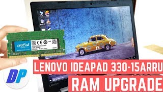 Lenovo Ideapad 330 Ryzen 5 RAM Upgrade  How to Upgrade RAM 2019 [upl. by Anissej819]