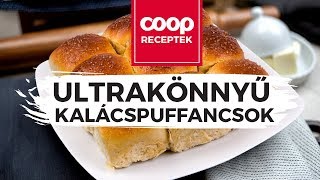 Ultrakönnyű kalácspuffancsok – recept [upl. by Newcomer]