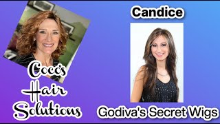 CANDICE by Godivas Secret in two colors Almond SpiceRooted and ChampagneRooted [upl. by Jermayne]