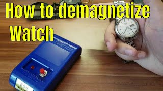 How to demagnetize your Watch [upl. by Vidovik]