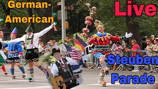 GermanAmerican Steuben Parade Live in New York City 2022 [upl. by Rap910]