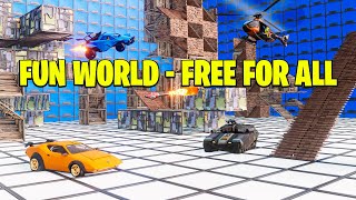 FORTNITE FUN WORLD 40  VAULTS XP SECRETS MYSTERY REWARDS [upl. by Aihsenad]