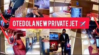 Tour Inside Femi Otedola New Private Jet  FemiOtedolaJet [upl. by Salomi]