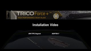 TRICO Force TP Installation Video  Bayonet F Adaptor [upl. by Millur70]