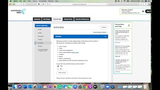 CommonApp Honors Section [upl. by Ruon]