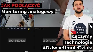 Jak podłączyć i skonfigurować monitoring analogowy Hikvision  DziwneUmnieDziała [upl. by Miarfe]