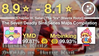 89  8⭐YMD vs Mrbinking  The Seven Deadly Sins Series Maps Compilation  Blastix Riotz HRHD [upl. by Daegal]