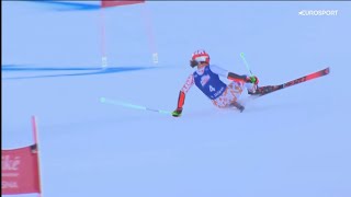 Petra VLHOVA  Jasna SVK  2024  DNF  Giant Slalom Run 1 [upl. by Ursal995]