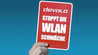 „devolo stoppt die WLANSchwäche“  dLAN® 500 WiFi TVSpot [upl. by Qidas105]