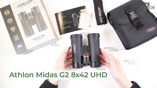 Athlon Midas G2 8x42 UHD Binoculars review  Optics Trade Reviews [upl. by Hagerman786]