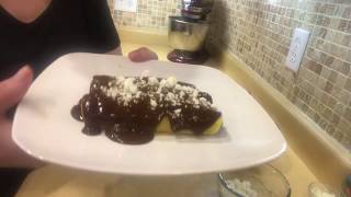 How to make Quick amp Easy Chicken Mole Enchiladas de Mole [upl. by Aisylla135]