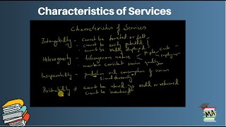 Characteristics of Services I Intangibility Inseparability Heterogeneity and Perishability [upl. by Kciredes234]