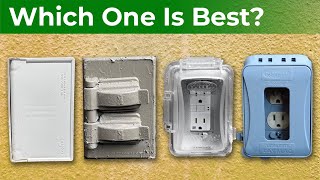 Weatherproof Outdoor Outlet Covers  Dont Use the Wrong Type [upl. by Mellitz]