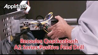 Applifast – Recoules Quackenbush A2 Series Positive Feed Drill [upl. by Caz]