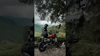 Triumph Scrambler 1200 XE 2024 1st ride to Cameron Highland Malaysia [upl. by Ennasor361]