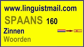 Spaans Leren 160 Spaanse Zinnen Voor Beginners [upl. by White]