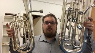 Baritone vs Euphonium  Comparison [upl. by Airamana131]