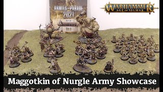 Maggotkin of Nurgle Army Showcase [upl. by Rasla]