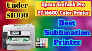 Epson EcoTank Pro ET16600  WideFormat Printer  2024 Review [upl. by Luben]