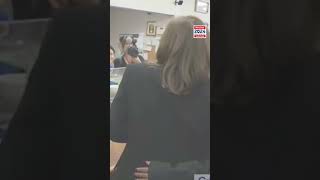 Kamala Harris Visits Puerto Rican Restaurant In Reading Pennsylvania [upl. by Julienne357]