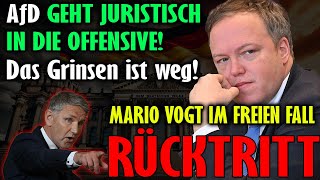 🚨Rücktritt Mario Vogt im freien Fall AfD geht juristisch in die Offensive [upl. by Akfir]