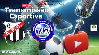 Iguatu x Anápolis Campeonato Brasileiro da Série D Transmissão com Emoção e Vibração do Rádio [upl. by Ahsekan]