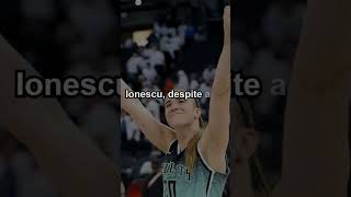 Sabrina Ionescu and Nyara Sabally Celebrate WNBA Championship wnba viralshorts [upl. by Aisanahta]