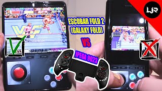 Escobar Fold 2Galaxy Fold VS iPega PG 9023 [upl. by Neelrahs614]