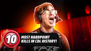 10 Most Hardpoint Kills in CDL History 20202023 [upl. by Nyltiak]