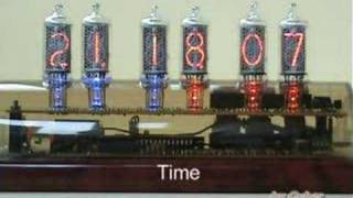 Homemade Atomic Nixie Clock With GPS [upl. by Norrek]