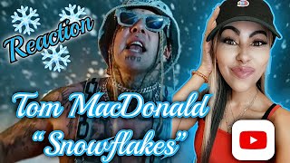 First Time Listening To Tom MacDonald  Snowflakes Reaction [upl. by Htirehc]