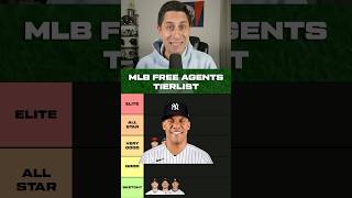 MLB Free Agents Tier List 🔥 [upl. by Murtha]