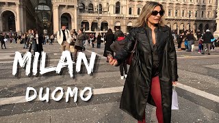 Walk with me italy4k Milan walking tourTravel guide milano milantravelguide [upl. by Einram591]