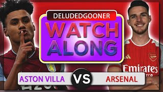 Aston Villa 10 Arsenal Live watchalong [upl. by Engdahl]