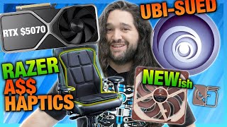 HW News  Ubisoft is UbiSued Razers Brainwashing Con RTX 5070 New Noctua Fan [upl. by Hyrup]