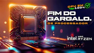 PROCESSADOR COM GARGALO  CPU EM 100  FAÇA ISSO E AUMENTE O DESEMPENHO DO PC E FPS NOS JOGOS [upl. by Annabell231]