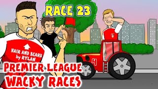 🚦RACE 23🚦 Premier League Wacky Races Arsenal 01 Chelsea Norwich 45 Liverpool [upl. by Effie]