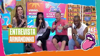 ENTREVISTA ARMANDINHO  ESTÚDIO ATLÂNTIDA  Planeta Atlântida  Rede Atlântida [upl. by Yroc]