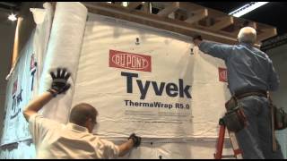 Wrapping ThermaWrap™ R50 over Openings and Terminating at Installed Corner  DuPont™ Tyvek® [upl. by Legyn945]