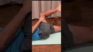 EASY KNEE Iliotibial Band ITB Stretch [upl. by Suivatnom]